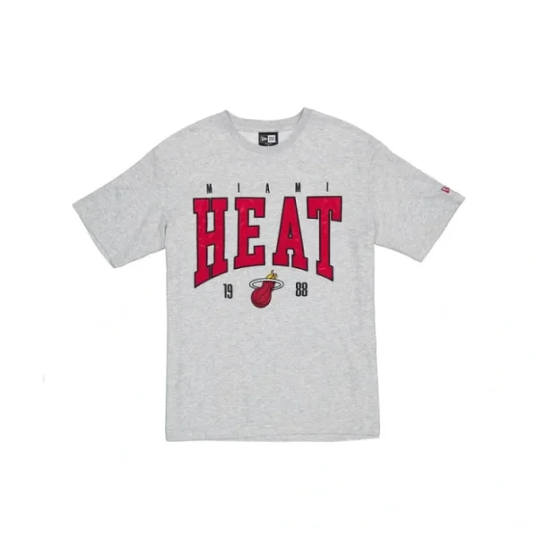 Caps* Miami Heat Sport Classics Gray TShirt - KTGCaps - Baseball caps for various teams, purchased online at a discount