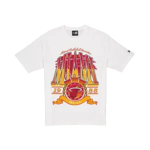 Caps* Miami Heat Sport Classics White TShirt - KTGCaps - Baseball caps for various teams, purchased online at a discount