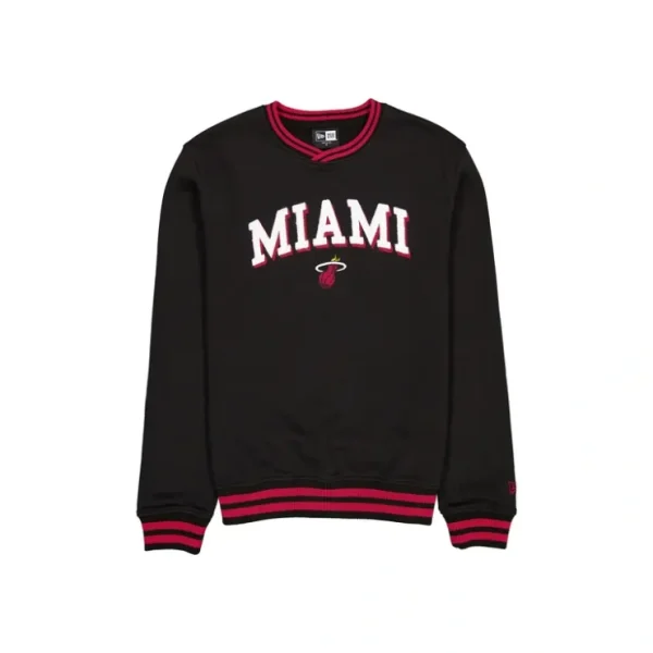 Caps* Miami Heat Sport Night Black Crewneck - KTGCaps - Baseball caps for various teams, purchased online at a discount