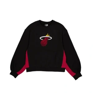 Caps* Miami Heat Sport Night Womens Crewneck - KTGCaps - Baseball caps for various teams, purchased online at a discount