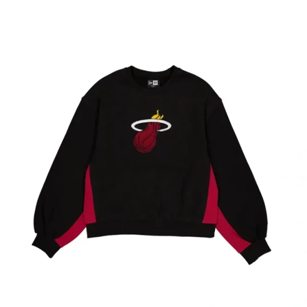Caps* Miami Heat Sport Night Womens Crewneck - KTGCaps - Baseball caps for various teams, purchased online at a discount