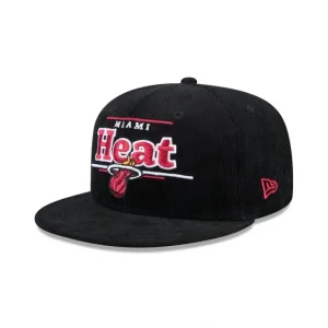 Caps* Miami Heat Throwback Display 9FIFTY Snapback Hat - KTGCaps - Baseball caps for various teams, purchased online at a discount