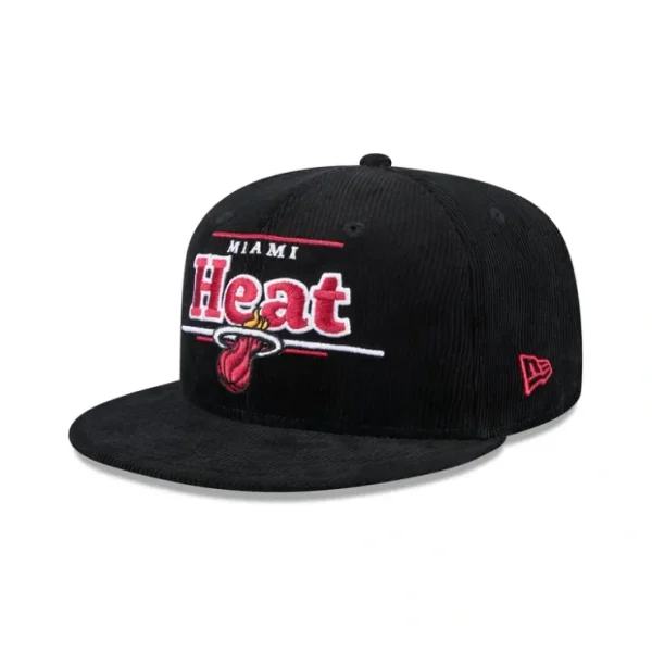 Caps* Miami Heat Throwback Display 9FIFTY Snapback Hat - KTGCaps - Baseball caps for various teams, purchased online at a discount