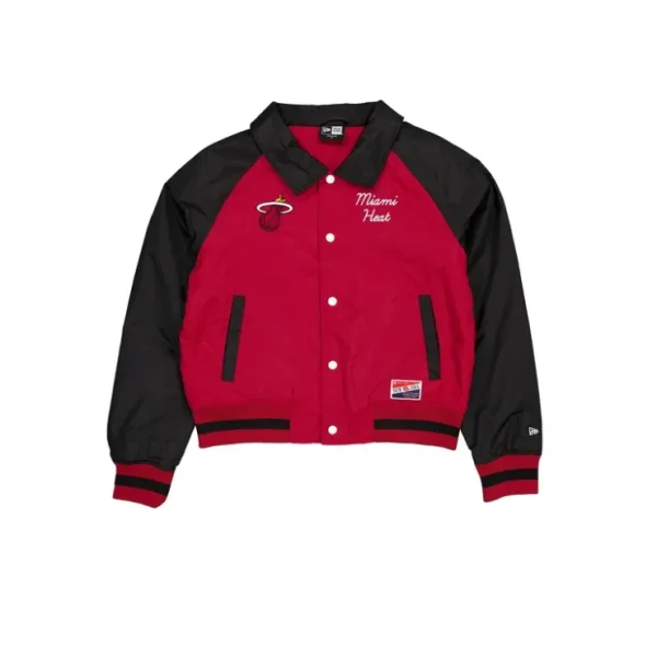 Caps* Miami Heat Throwback Womens Jacket - KTGCaps - Baseball caps for various teams, purchased online at a discount