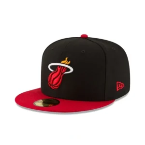 Online Miami Heat 2Tone 59FIFTY Fitted Hat - KTGCaps - Baseball caps for various teams, purchased online at a discount