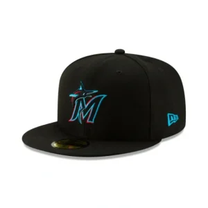 Caps* Miami Marlins Authentic Collection 59FIFTY Fitted Hat - KTGCaps - Baseball caps for various teams, purchased online at a discount