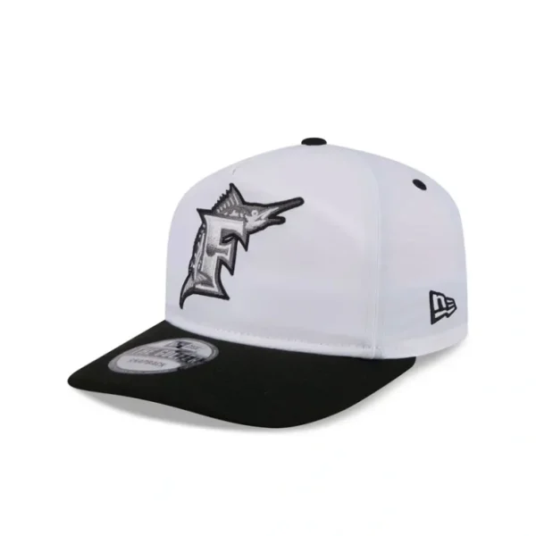 Caps* Miami Marlins Chrome Logo Golfer - KTGCaps - Baseball caps for various teams, purchased online at a discount