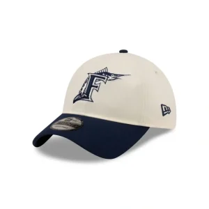 Caps* Miami Marlins Chrome 9TWENTY Adjustable Hat - KTGCaps - Baseball caps for various teams, purchased online at a discount