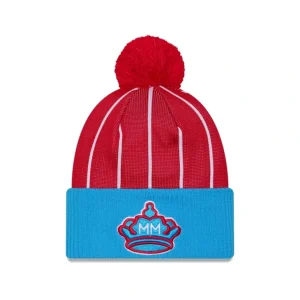 Best Sale Miami Marlins City Connect Pom Knit Hat - KTGCaps - Baseball caps for various teams, purchased online at a discount