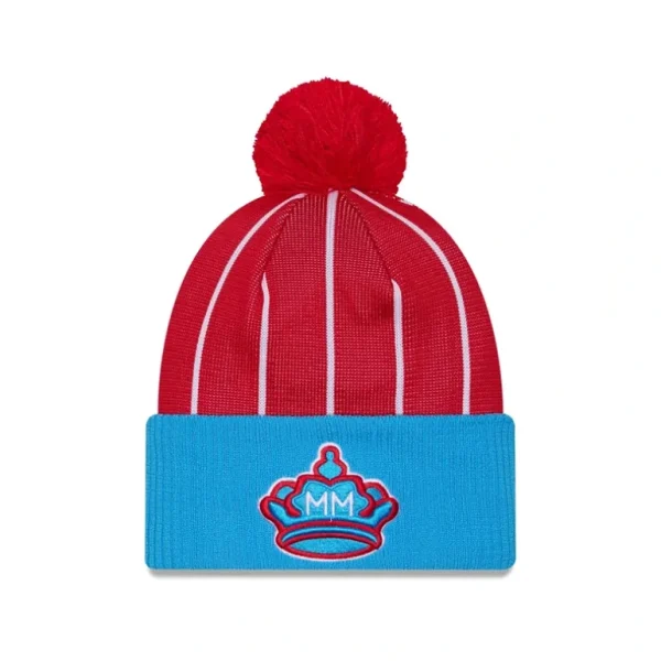 Best Sale Miami Marlins City Connect Pom Knit Hat - KTGCaps - Baseball caps for various teams, purchased online at a discount