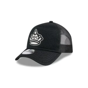 Caps* Miami Marlins City Mesh 9FORTY AFrame Trucker Hat - KTGCaps - Baseball caps for various teams, purchased online at a discount
