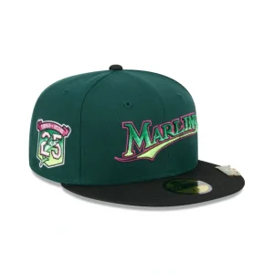 Caps* Miami Marlins Crawlers 59FIFTY Fitted Hat - KTGCaps - Baseball caps for various teams, purchased online at a discount
