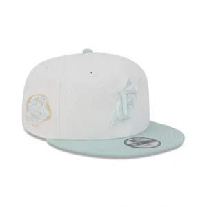 Caps* Miami Marlins Minty Breeze Logo Select 9FIFTY Snapback Hat - KTGCaps - Baseball caps for various teams, purchased online at a discount