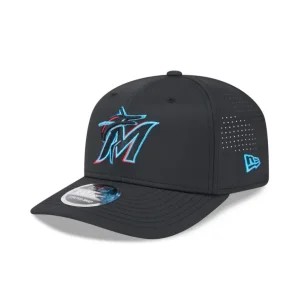 Best Sale Miami Marlins Perform 9SEVENTY StretchSnap Hat - KTGCaps - Baseball caps for various teams, purchased online at a discount