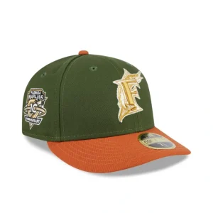 Caps* Miami Marlins Scarlet Low Profile 59FIFTY Fitted Hat - KTGCaps - Baseball caps for various teams, purchased online at a discount