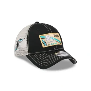 Caps* Miami Marlins State Souvenir 9TWENTY Trucker Hat - KTGCaps - Baseball caps for various teams, purchased online at a discount
