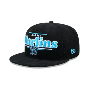 Caps* Miami Marlins Throwback Display 9FIFTY Snapback Hat - KTGCaps - Baseball caps for various teams, purchased online at a discount