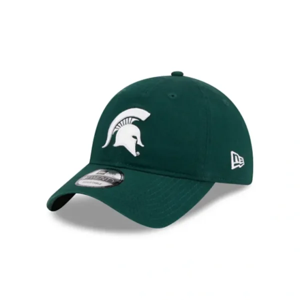 Caps* Michigan State Spartans Green 9TWENTY Adjustable Hat - KTGCaps - Baseball caps for various teams, purchased online at a discount