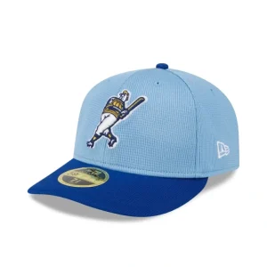 Caps* Milwaukee Brewers 2024 Batting Practice Low Profile 59FIFTY Fitted Hat - KTGCaps - Baseball caps for various teams, purchased online at a discount