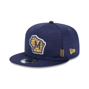 Caps* Milwaukee Brewers 2024 Clubhouse 9FIFTY Snapback Hat - KTGCaps - Baseball caps for various teams, purchased online at a discount