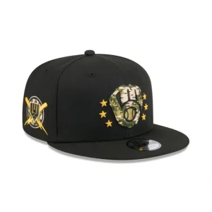 Caps* Milwaukee Brewers Armed Forces Day 2024 9FIFTY Snapback Hat - KTGCaps - Baseball caps for various teams, purchased online at a discount