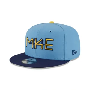Caps* Milwaukee Brewers City Connect 9FIFTY Snapback Hat - KTGCaps - Baseball caps for various teams, purchased online at a discount