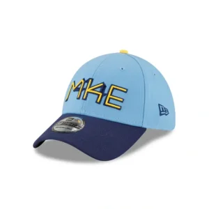 Caps* Milwaukee Brewers City Connect 39THIRTY Stretch Fit Hat - KTGCaps - Baseball caps for various teams, purchased online at a discount