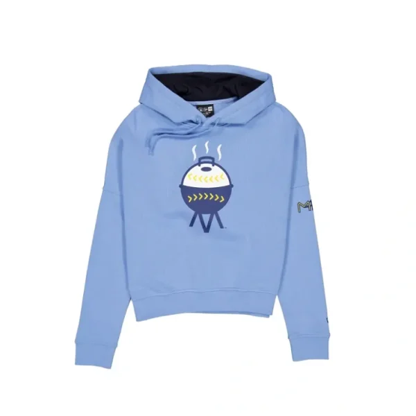 Caps* Milwaukee Brewers City Connect Womens Hoodie - KTGCaps - Baseball caps for various teams, purchased online at a discount
