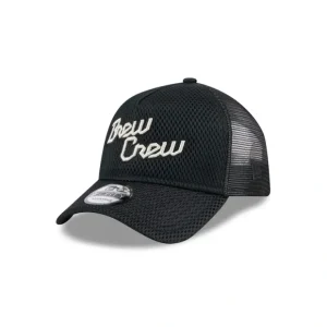 Caps* Milwaukee Brewers City Mesh 9FORTY AFrame Trucker Hat - KTGCaps - Baseball caps for various teams, purchased online at a discount