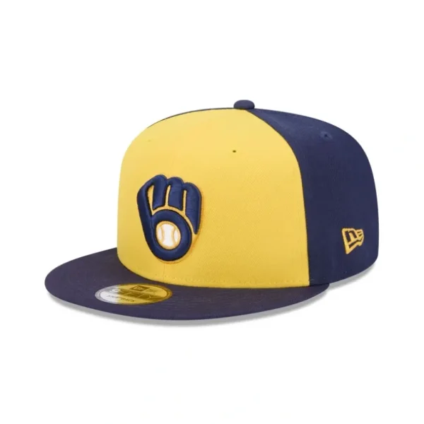Shop Milwaukee Brewers Cooperstown 9FIFTY Snapback Hat - KTGCaps - Baseball caps for various teams, purchased online at a discount