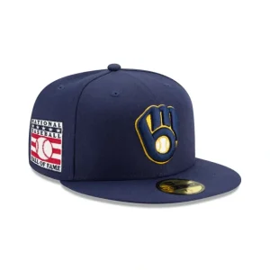 Caps* Milwaukee Brewers Hall of Fame Weekend 2024 59FIFTY Fitted Hat - KTGCaps - Baseball caps for various teams, purchased online at a discount