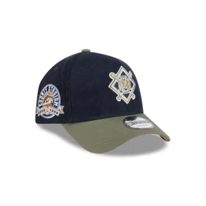 Caps* Milwaukee Brewers Navy 9FORTY AFrame Snapback Hat - KTGCaps - Baseball caps for various teams, purchased online at a discount