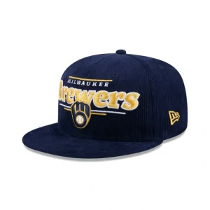 Caps* Milwaukee Brewers Throwback Display 9FIFTY Snapback Hat - KTGCaps - Baseball caps for various teams, purchased online at a discount