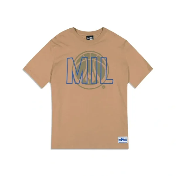 Caps* Milwaukee Bucks 2023 City Edition Tan TShirt - KTGCaps - Baseball caps for various teams, purchased online at a discount