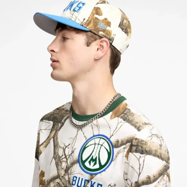 Caps* Milwaukee Bucks 2024 Country x City Realtree TShirt - KTGCaps - Baseball caps for various teams, purchased online at a discount