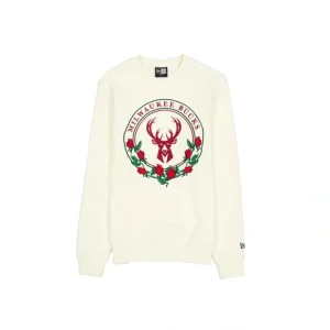 Caps* Milwaukee Bucks Novelty Stitch Crewneck - KTGCaps - Baseball caps for various teams, purchased online at a discount