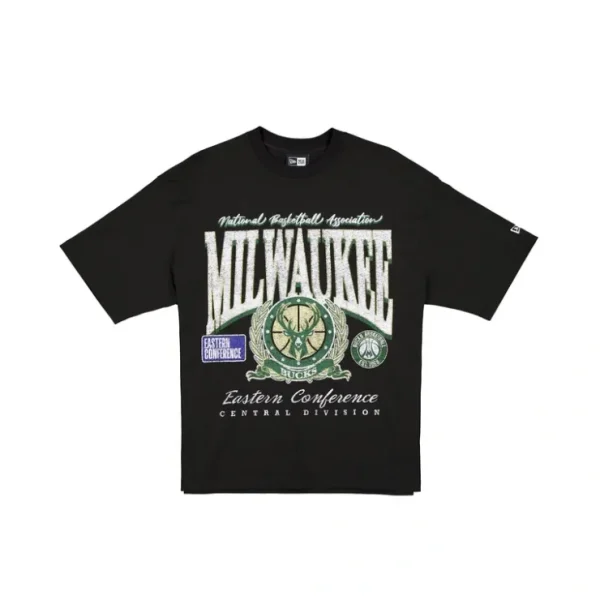 Caps* Milwaukee Bucks Oversized Essentials TShirt - KTGCaps - Baseball caps for various teams, purchased online at a discount