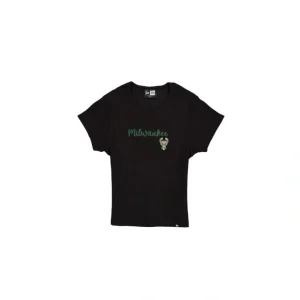 Caps* Milwaukee Bucks Sport Classics Womens Baby Tee - KTGCaps - Baseball caps for various teams, purchased online at a discount