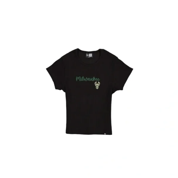 Caps* Milwaukee Bucks Sport Classics Womens Baby Tee - KTGCaps - Baseball caps for various teams, purchased online at a discount