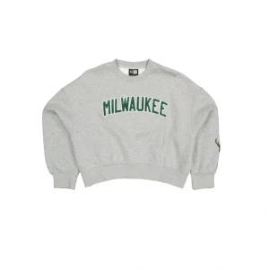 Caps* Milwaukee Bucks Sport Classics Womens Crewneck - KTGCaps - Baseball caps for various teams, purchased online at a discount