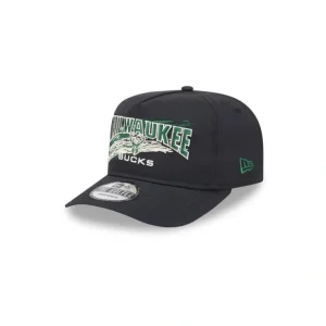 Caps* Milwaukee Bucks Throwback Brush Golfer Hat - KTGCaps - Baseball caps for various teams, purchased online at a discount