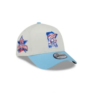 Caps* Minnesota Twins Chrome White 9FORTY AFrame Snapback Hat - KTGCaps - Baseball caps for various teams, purchased online at a discount