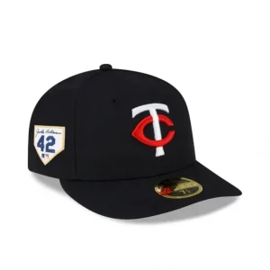 Caps* Minnesota Twins Jackie Robinson Day 2024 Low Profile 59FIFTY Fitted Ha - KTGCaps - Baseball caps for various teams, purchased online at a discount