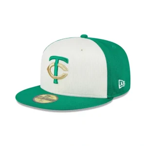 Caps* Minnesota Twins St Patricks Day 2024 59FIFTY Fitted Hat - KTGCaps - Baseball caps for various teams, purchased online at a discount