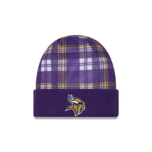 Caps* Minnesota Vikings 2024 Cold Weather Statement Knit Beanie - KTGCaps - Baseball caps for various teams, purchased online at a discount