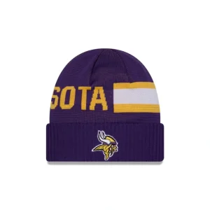 Caps* Minnesota Vikings 2024 Cold Weather Tech Knit Beanie - KTGCaps - Baseball caps for various teams, purchased online at a discount