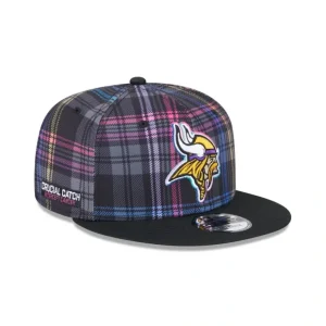 Caps* Minnesota Vikings 2024 Crucial Catch 9FIFTY Snapback Hat - KTGCaps - Baseball caps for various teams, purchased online at a discount