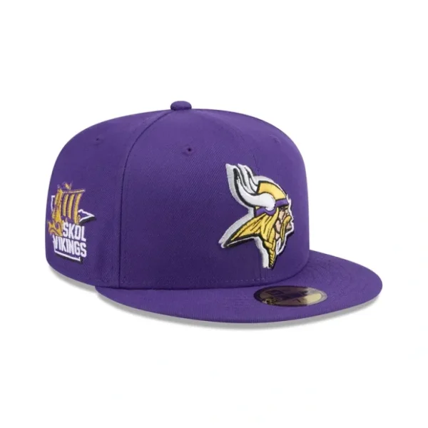 Caps* Minnesota Vikings 2024 Draft 59FIFTY Fitted Hat - KTGCaps - Baseball caps for various teams, purchased online at a discount
