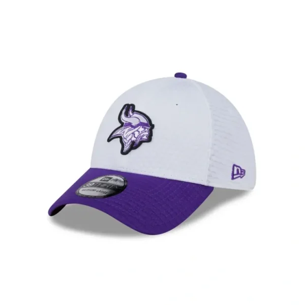Caps* Minnesota Vikings 2024 Training 39THIRTY Stretch Fit Hat - KTGCaps - Baseball caps for various teams, purchased online at a discount