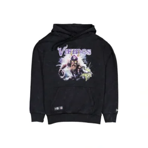 Caps* Minnesota Vikings Premium Black Hoodie - KTGCaps - Baseball caps for various teams, purchased online at a discount